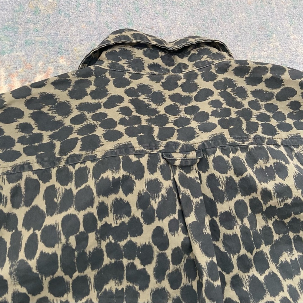 Banana Republic Leopard Print Dillon Shirt - Picture 7 of 11